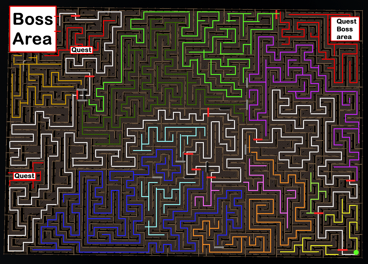 Hero art Shadow Maze arte